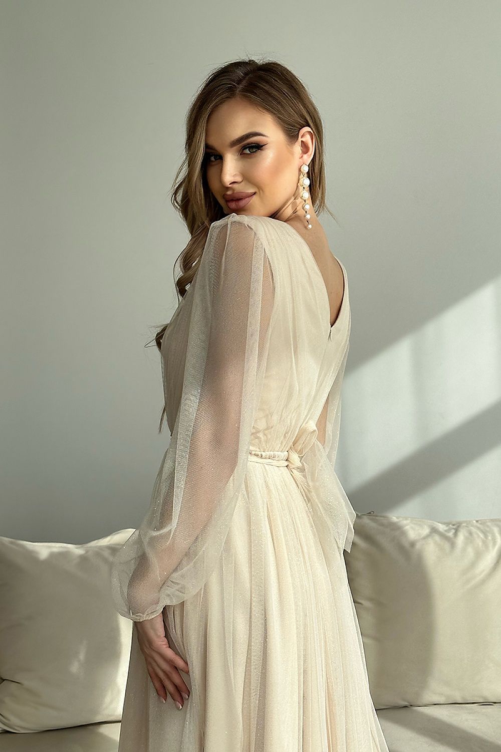Evening dress model 174037 Bicotone 174037_1031696 801 Dresses for Women Fashion Nordic