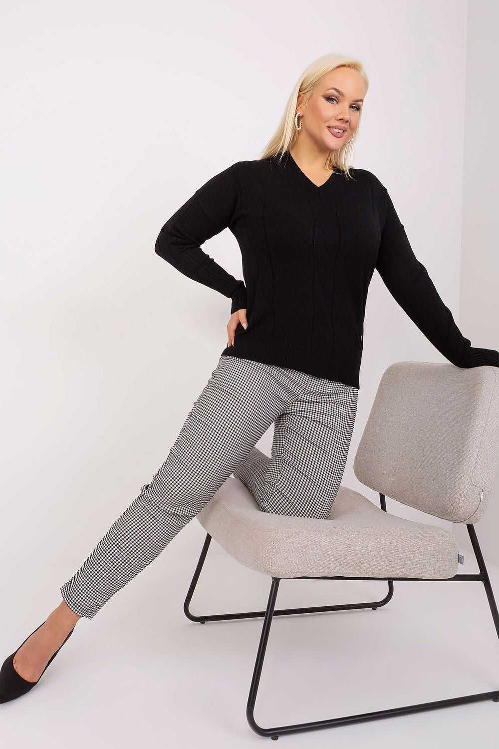 Jumper plus size model 190057 Factory Price 190057_1106089 203 kr Factory Price Fashion Nordic