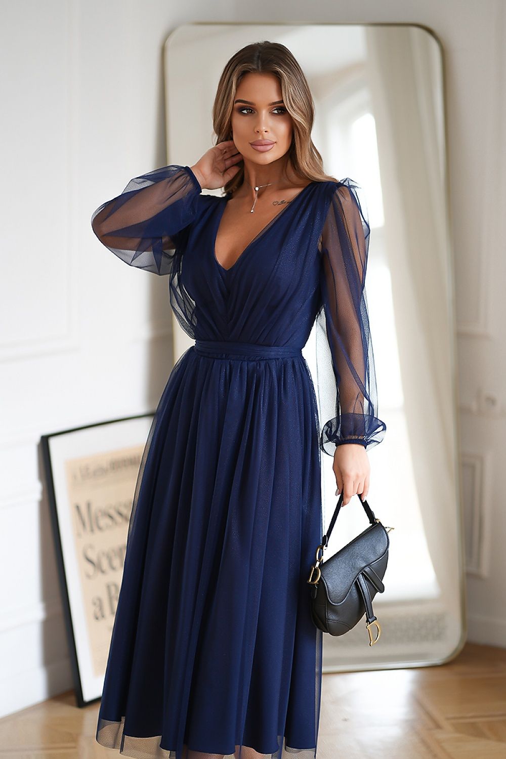 Evening dress model 174037 Bicotone 174037_1031696 801 Dresses for Women Fashion Nordic