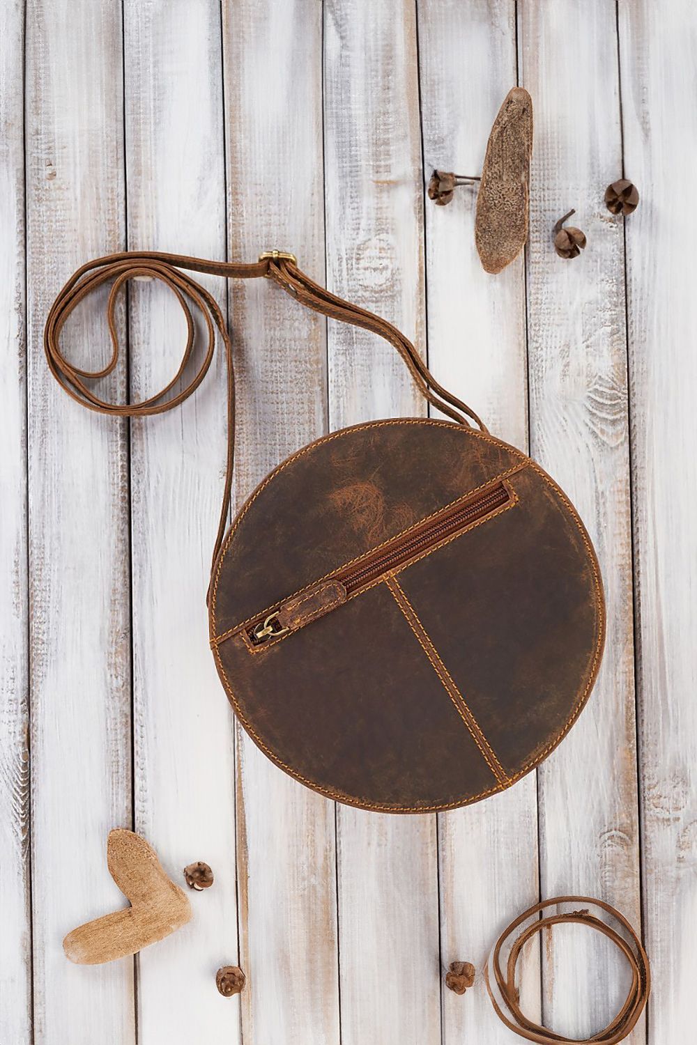 Natural leather bag model 191522 Galanter 191522_1112328 461 Women’s Handbags Fashion Nordic