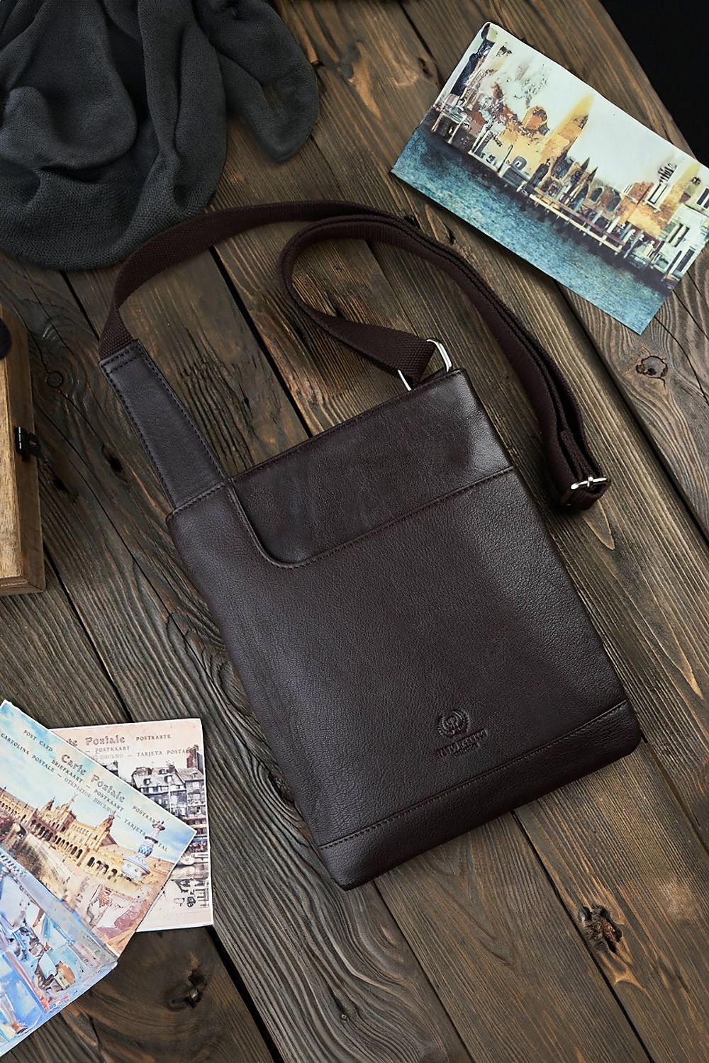 Natural leather bag model 191538 Galanter 191538_1112343 314 Women’s Handbags Fashion Nordic