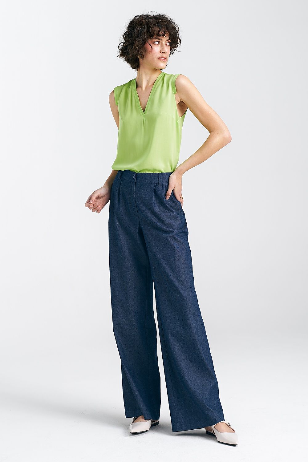 Trousers model 192966 Nife 192966_1118998 755 Short Skirt and Top Sets Fashion Nordic