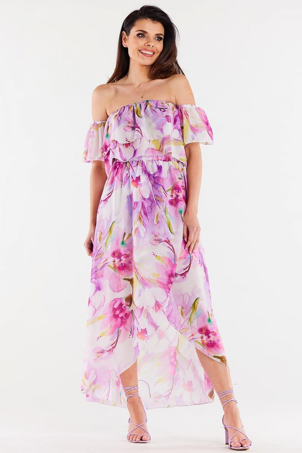 Long skirt model 196620 awama