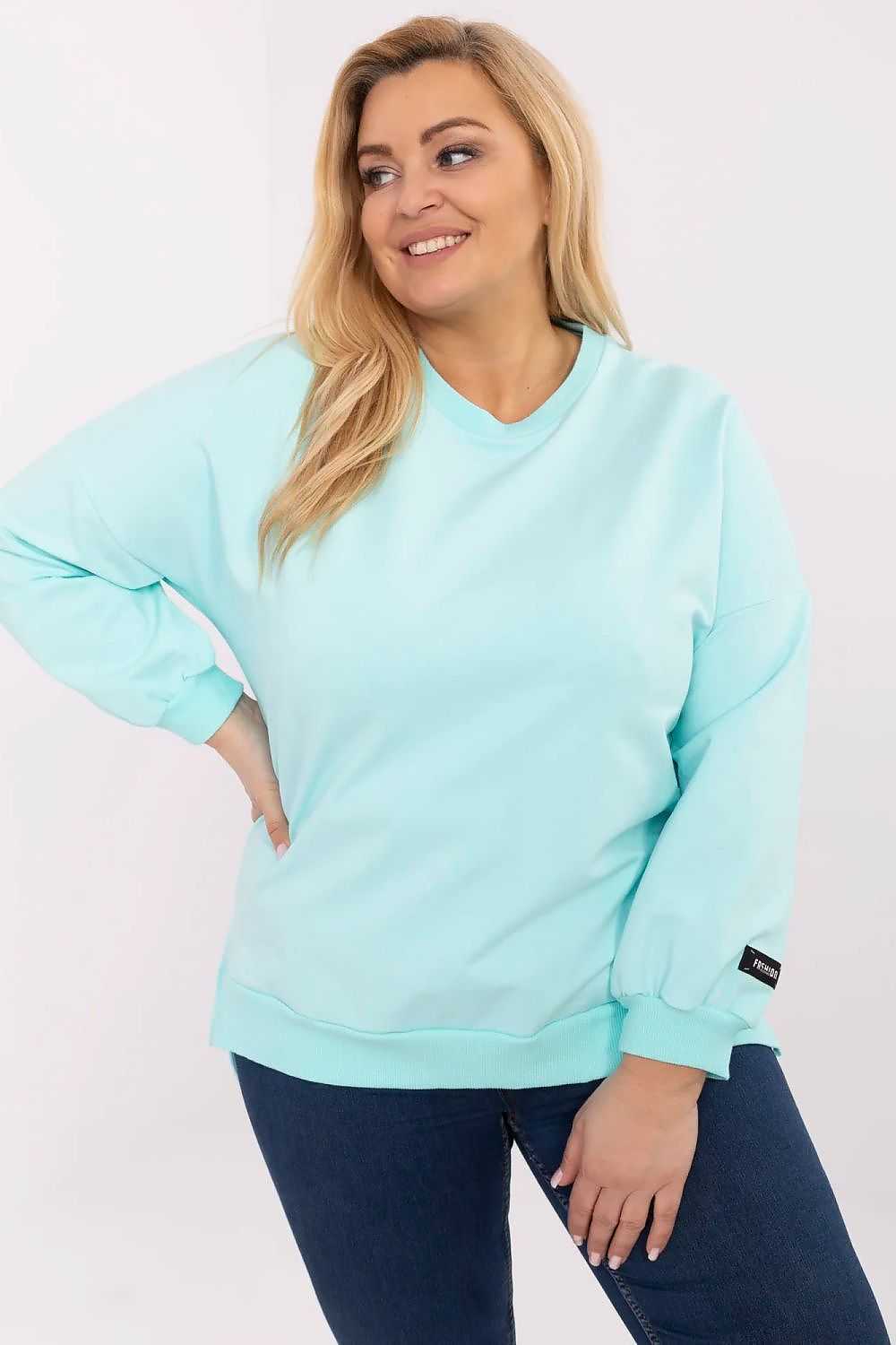 Plus size sweatshirt model 211730 Relevance 211730_1214583 218 kr Women’s Sweatshirts Relevance Fashion Nordic