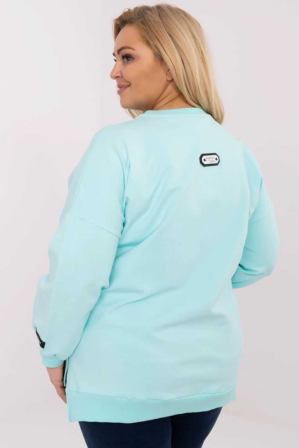 Plus size sweatshirt model 211730 Relevance 211730_1214583 218 kr Women’s Sweatshirts Relevance Fashion Nordic