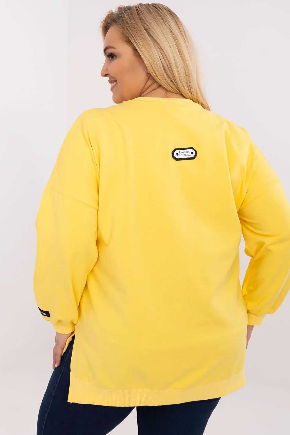 Plus size sweatshirt model 211730 Relevance 211730_1214583 218 kr Women’s Sweatshirts Relevance Fashion Nordic