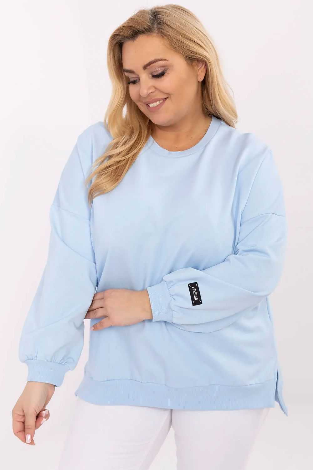 Plus size sweatshirt model 211730 Relevance 211730_1214583 218 kr Women’s Sweatshirts Relevance Fashion Nordic