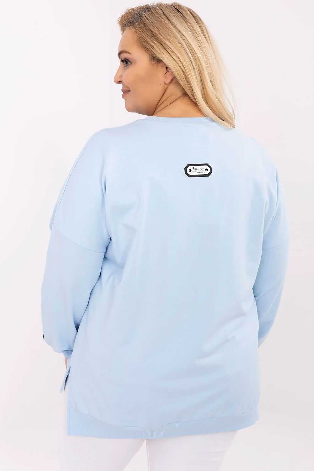 Plus size sweatshirt model 211730 Relevance 211730_1214583 218 kr Women’s Sweatshirts Relevance Fashion Nordic