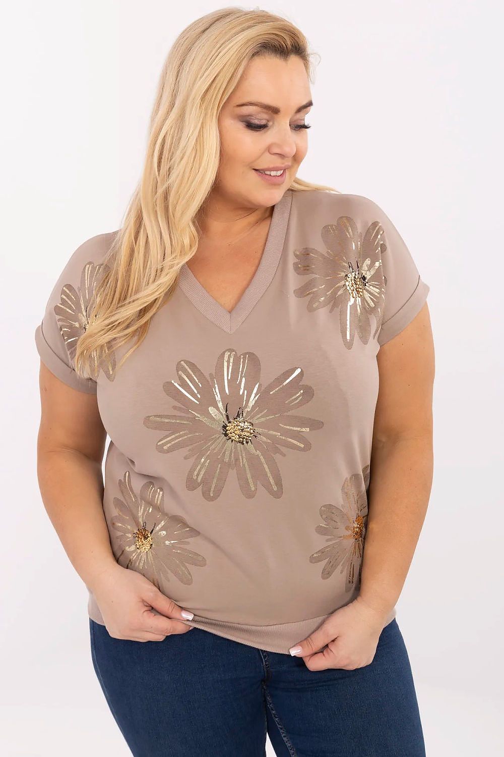 Plus size blouse model 211736 Relevance 211736_1214589 220 Plus Size Fashion Fashion Nordic