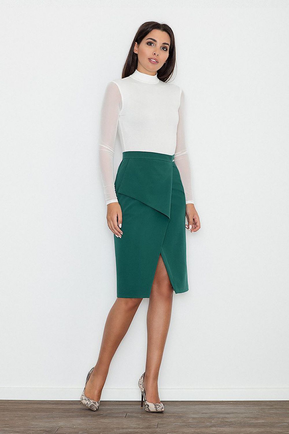 Classic skirt model 111094 Figl 111094_689392 256 Short Skirt and Top Sets Fashion Nordic
