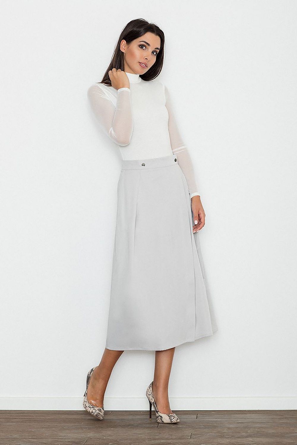 Long skirt model 111106 Figl 111106_689440 237 Short Skirt and Top Sets Fashion Nordic