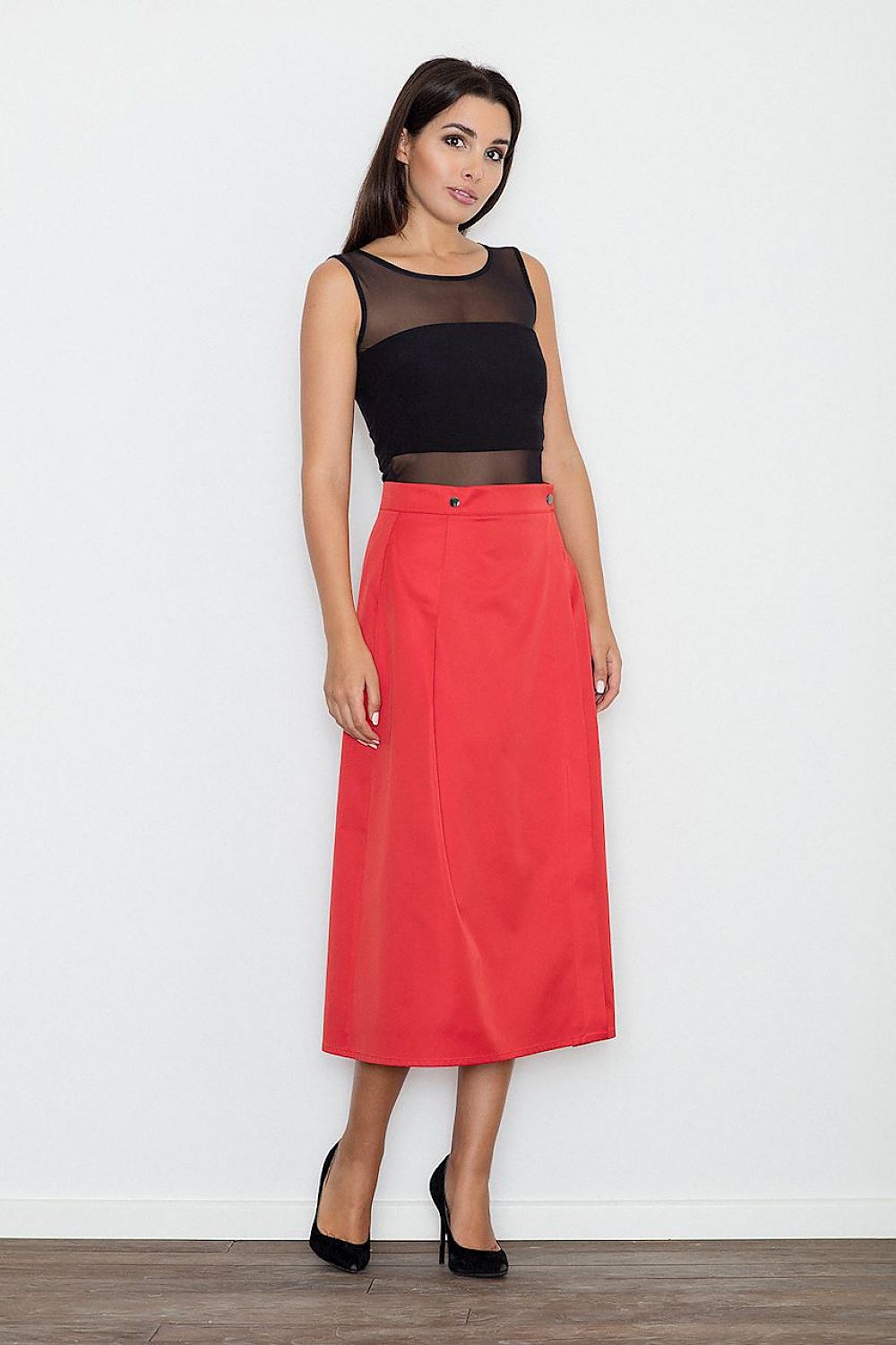 Long skirt model 111106 Figl 111106_689440 237 Short Skirt and Top Sets Fashion Nordic
