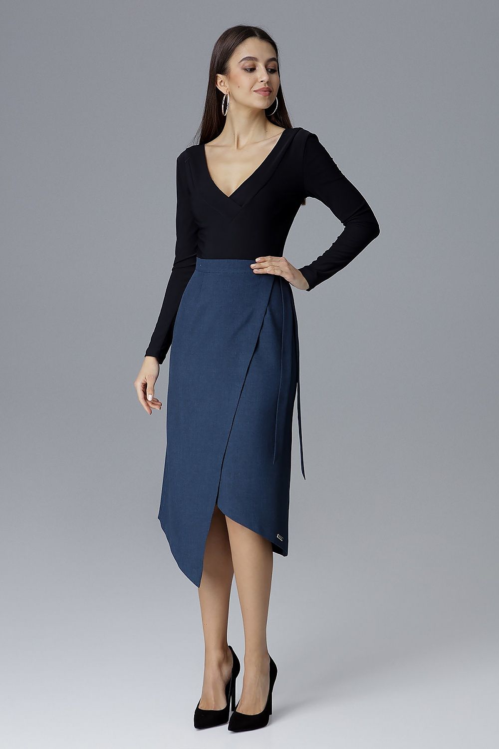 Skirt model 126030 Figl 126030_780972 253 Short Skirt and Top Sets Fashion Nordic