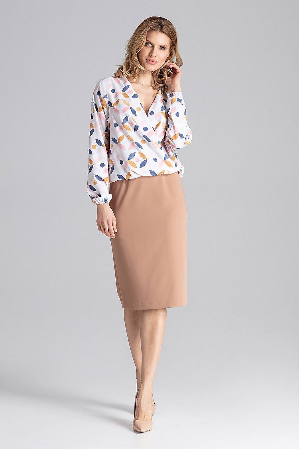 Classic skirt model 129746 Figl 129746_804338 231 Short Skirt and Top Sets Fashion Nordic