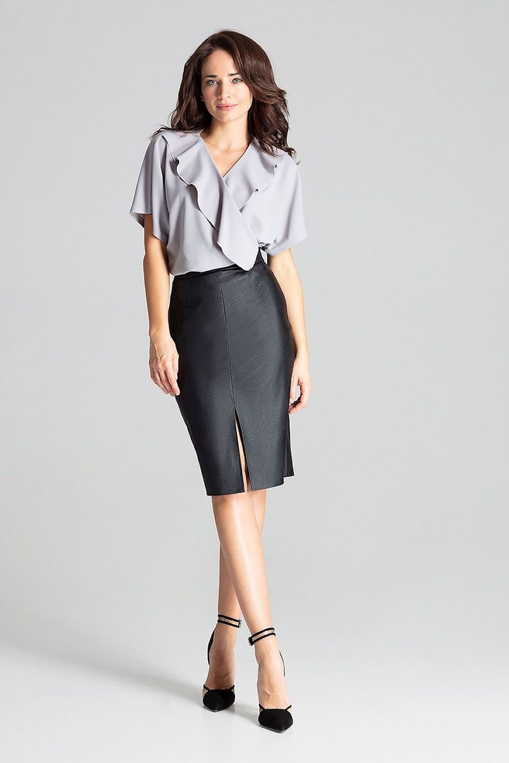 Skirt model 139343 Lenitif 139343_857709 241 Short Skirt and Top Sets Fashion Nordic