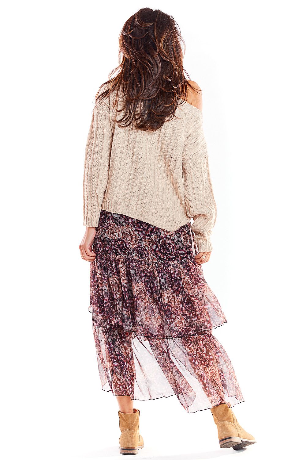 Skirt model 139550 awama 139550_858719 407 Short Skirt and Top Sets Fashion Nordic