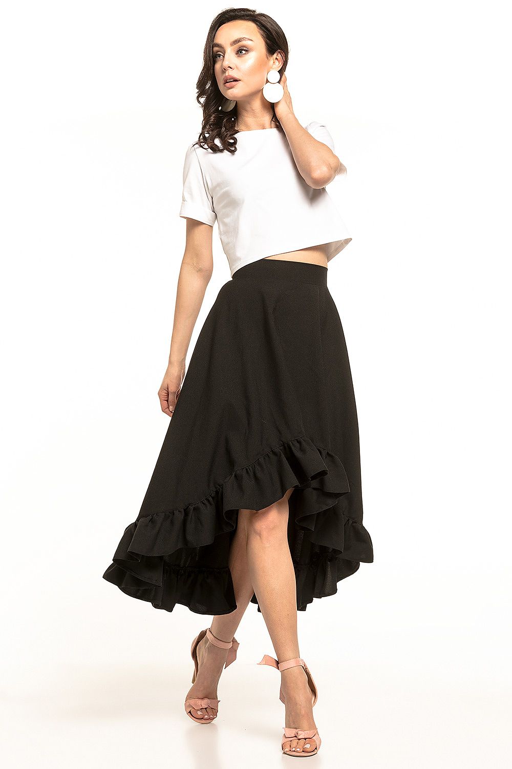 Skirt model 143197 Tessita 143197_877866 491 Short Skirt and Top Sets Fashion Nordic