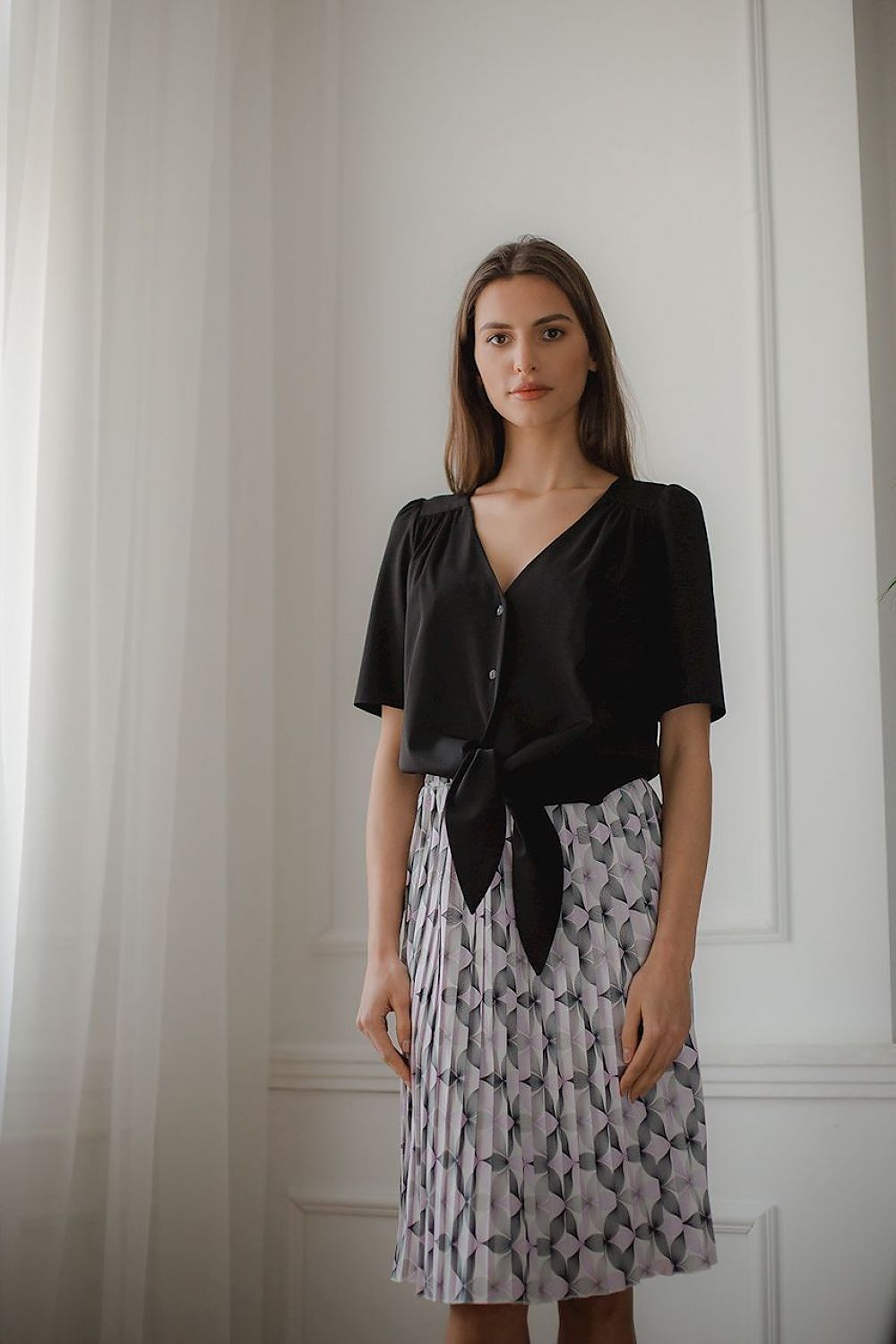 Skirt model 143915 Lenitif 143915_882098 231 Short Skirt and Top Sets Fashion Nordic