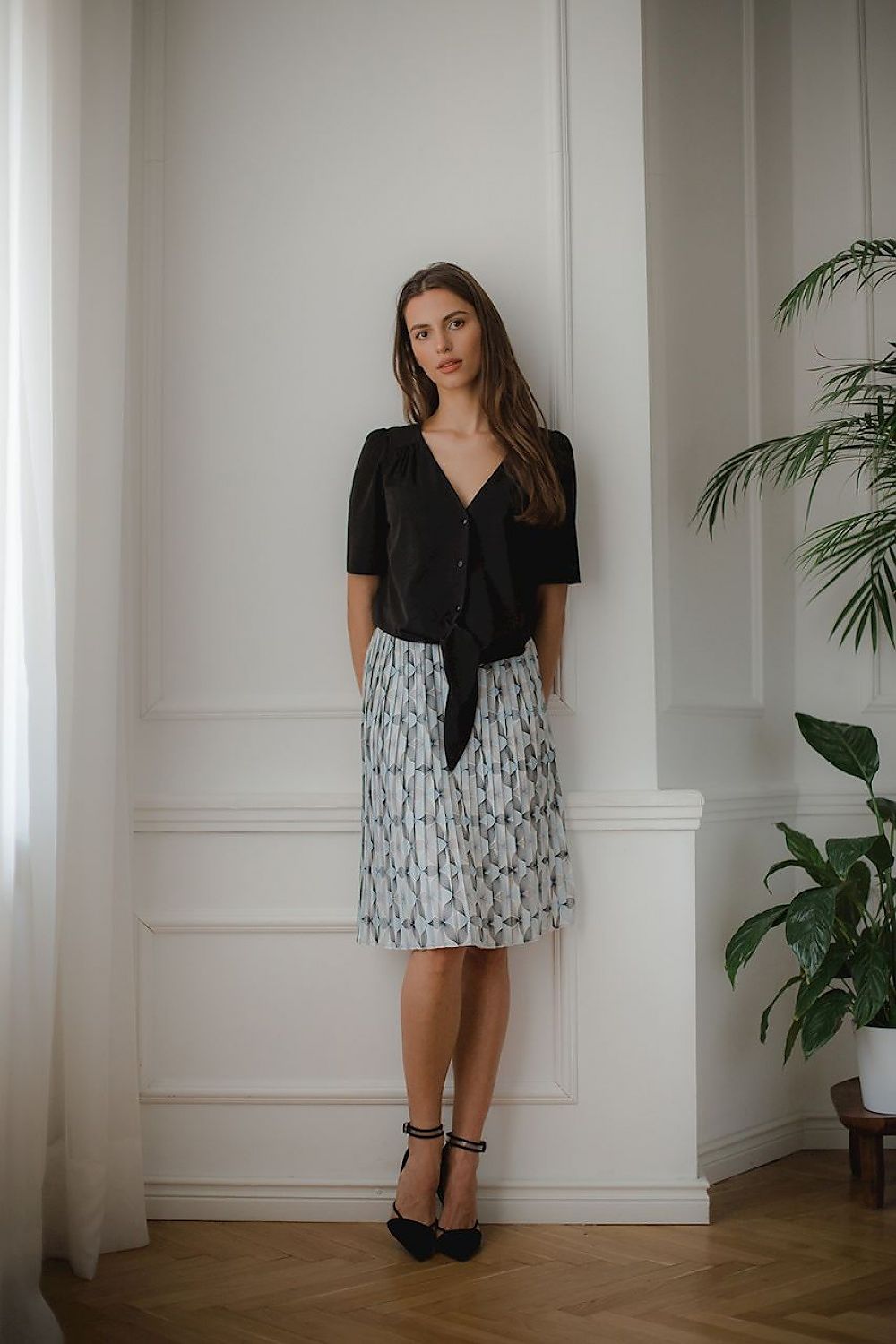 Skirt model 143915 Lenitif 143915_882098 231 Short Skirt and Top Sets Fashion Nordic