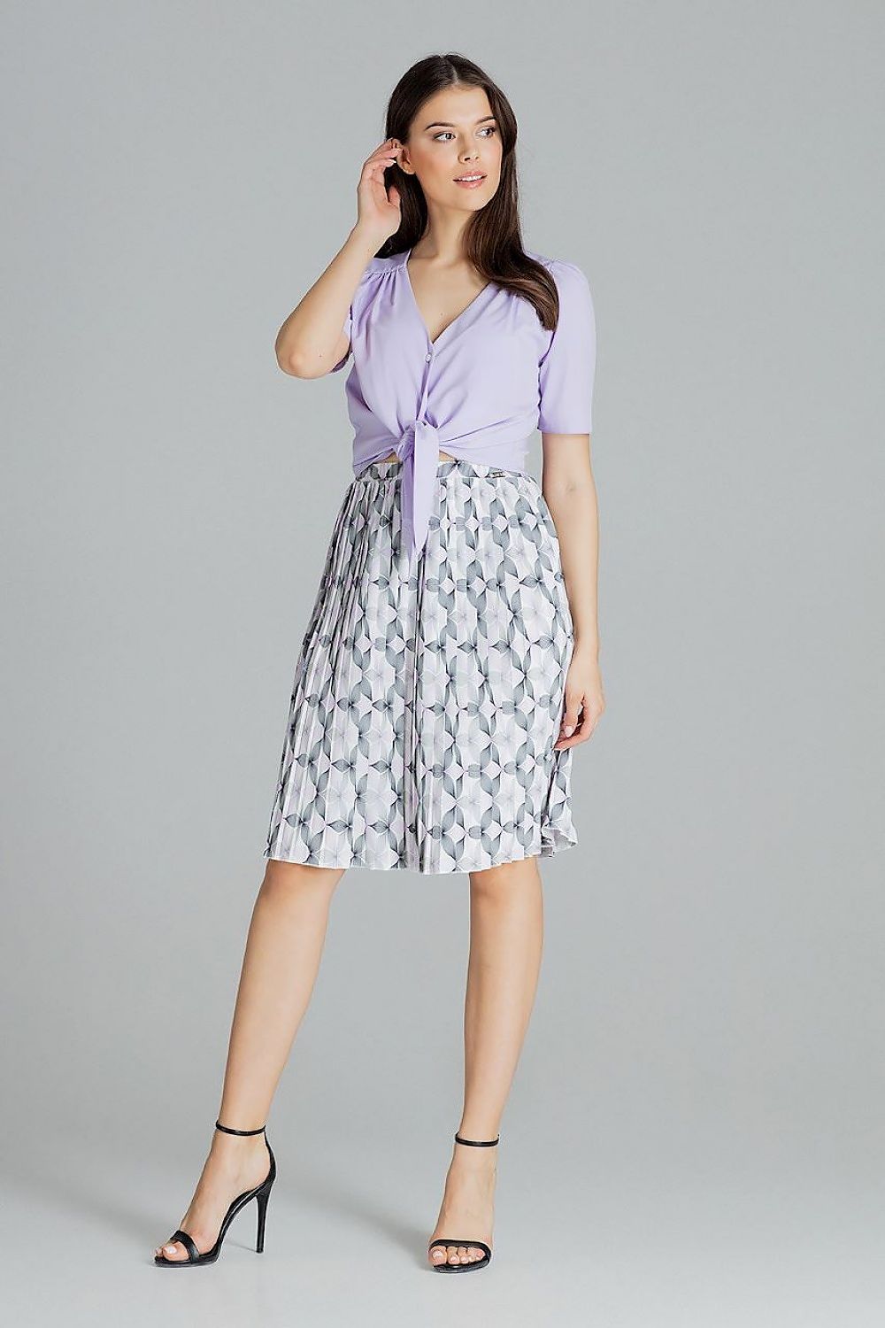 Skirt model 143915 Lenitif 143915_882098 231 Short Skirt and Top Sets Fashion Nordic