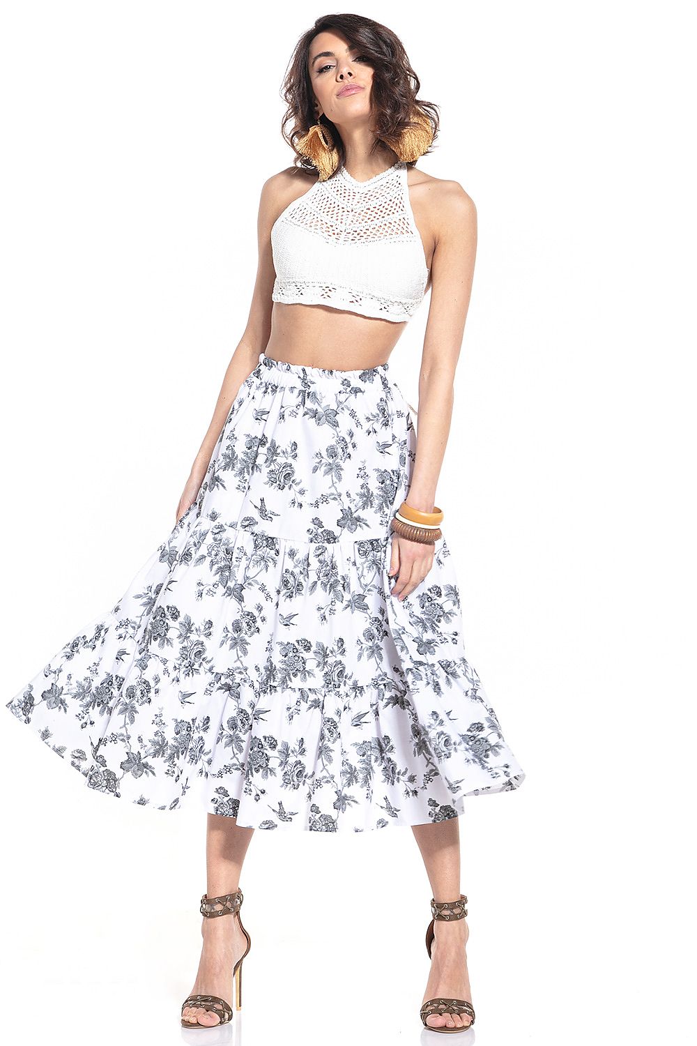 Long skirt model 152857 Tessita 152857_925767 491 Short Skirt and Top Sets Fashion Nordic