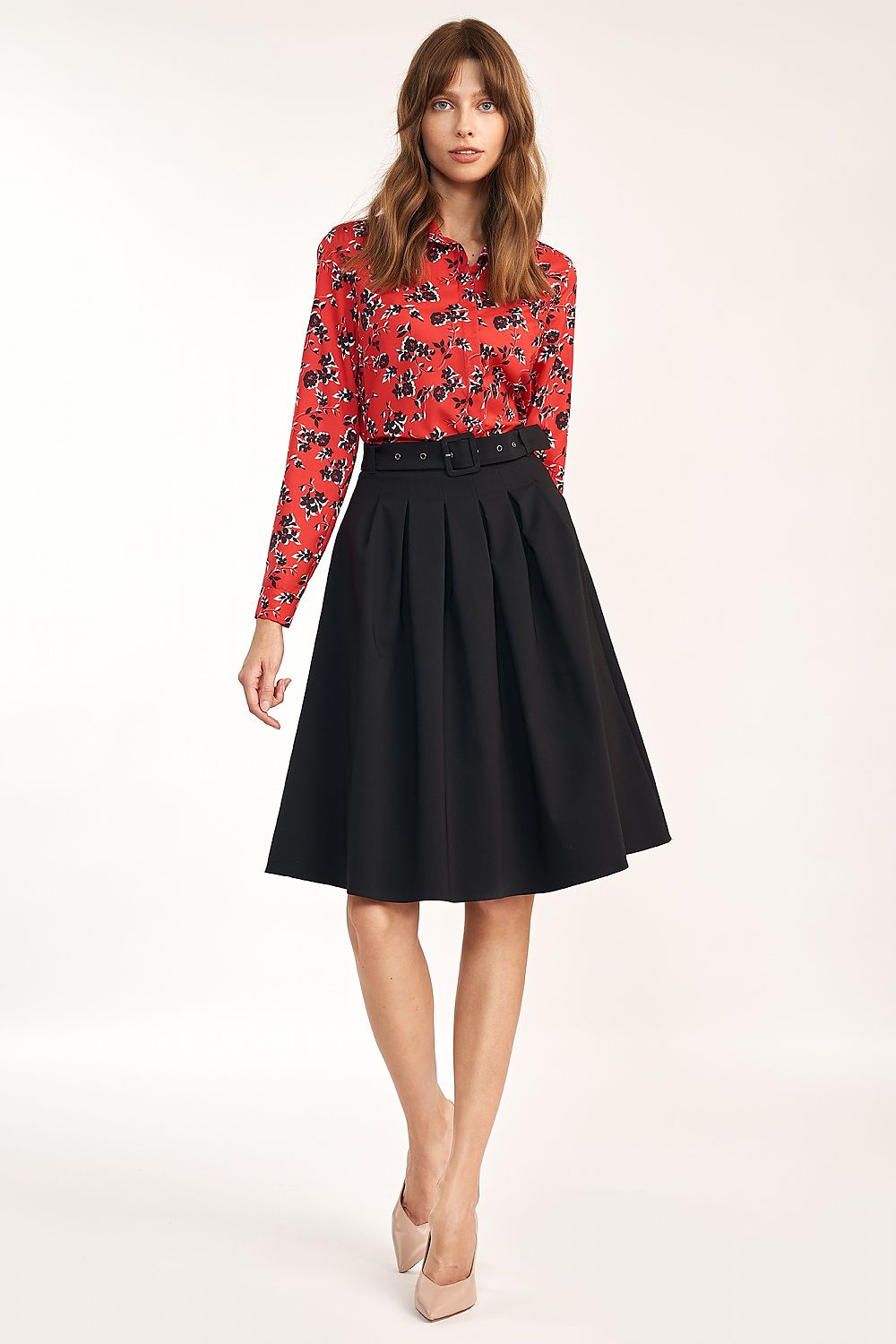 Skirt model 157444 Nife 157444_953949 395 Short Skirt and Top Sets Fashion Nordic
