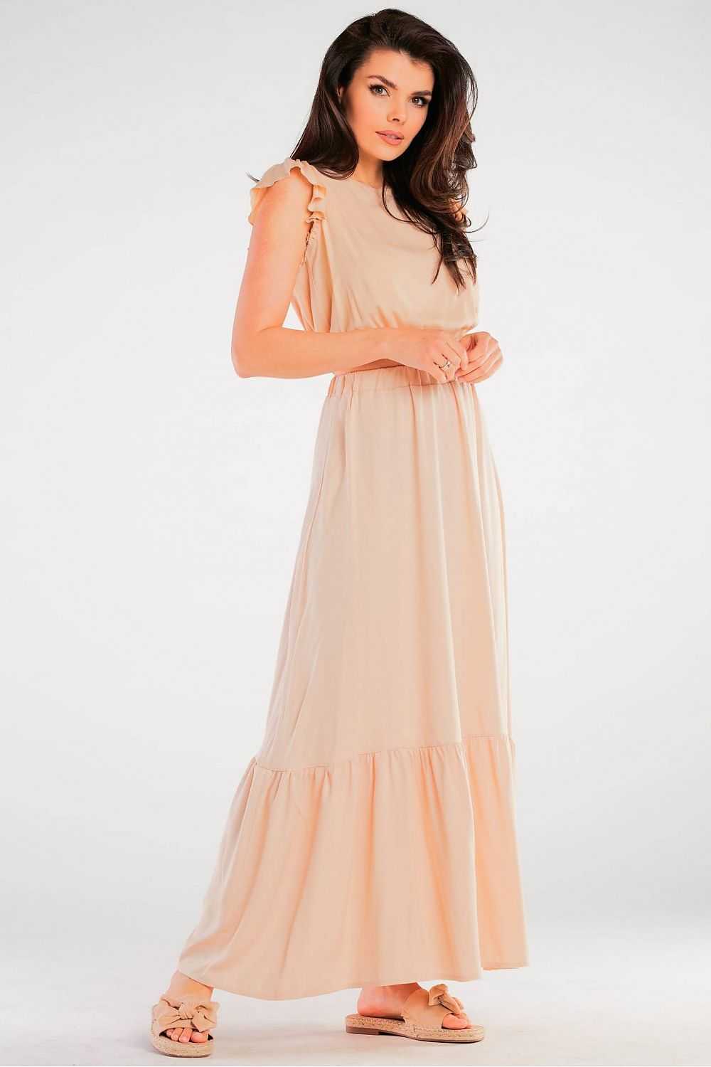 Long skirt model 166797 awama 166797_1000149 522 kr Short Skirt and Top Sets awama Fashion Nordic