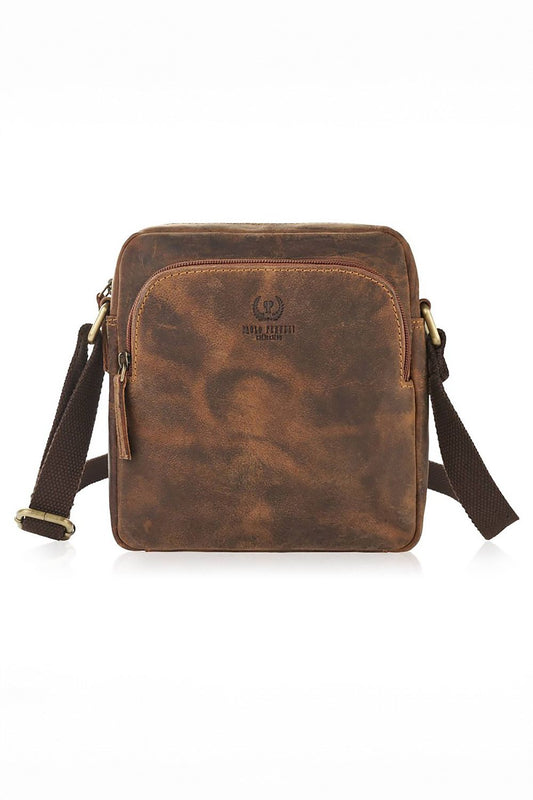 Natural leather bag model 191535 Galanter-Fashion Nordic