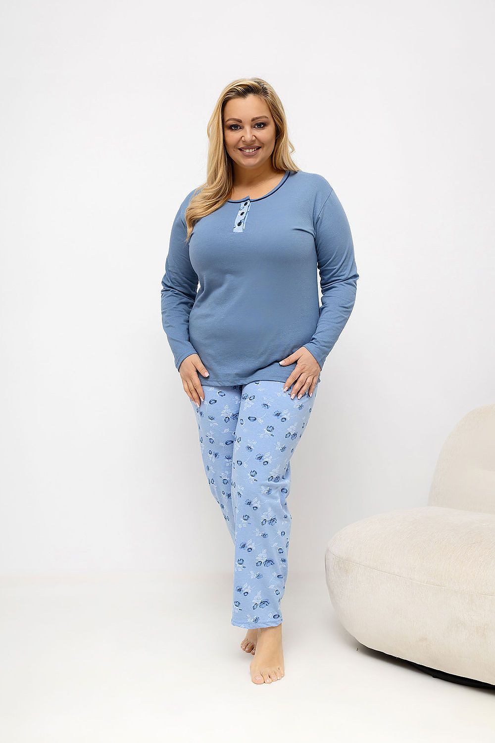  Plus Size Pajamas model 226131 Forever Pink 