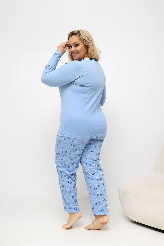  Plus Size Pajamas model 226133 Forever Pink 