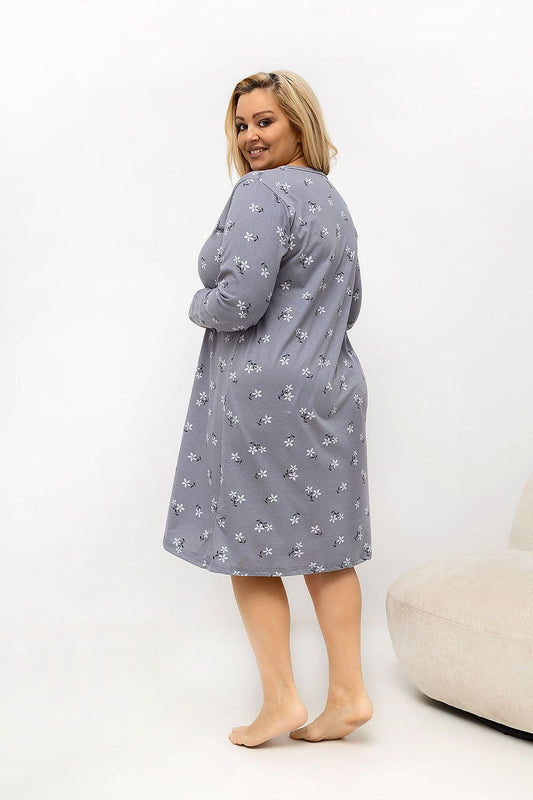  Plus Size Nightgown model 226134 Forever Pink 