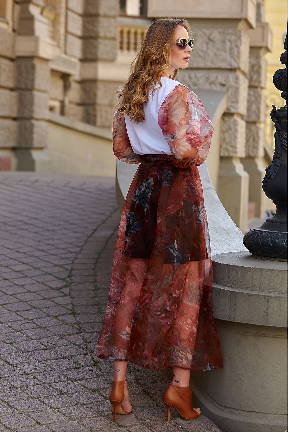 Long skirt model 145581 Makadamia 145581_890692 453 Short Skirt and Top Sets Fashion Nordic