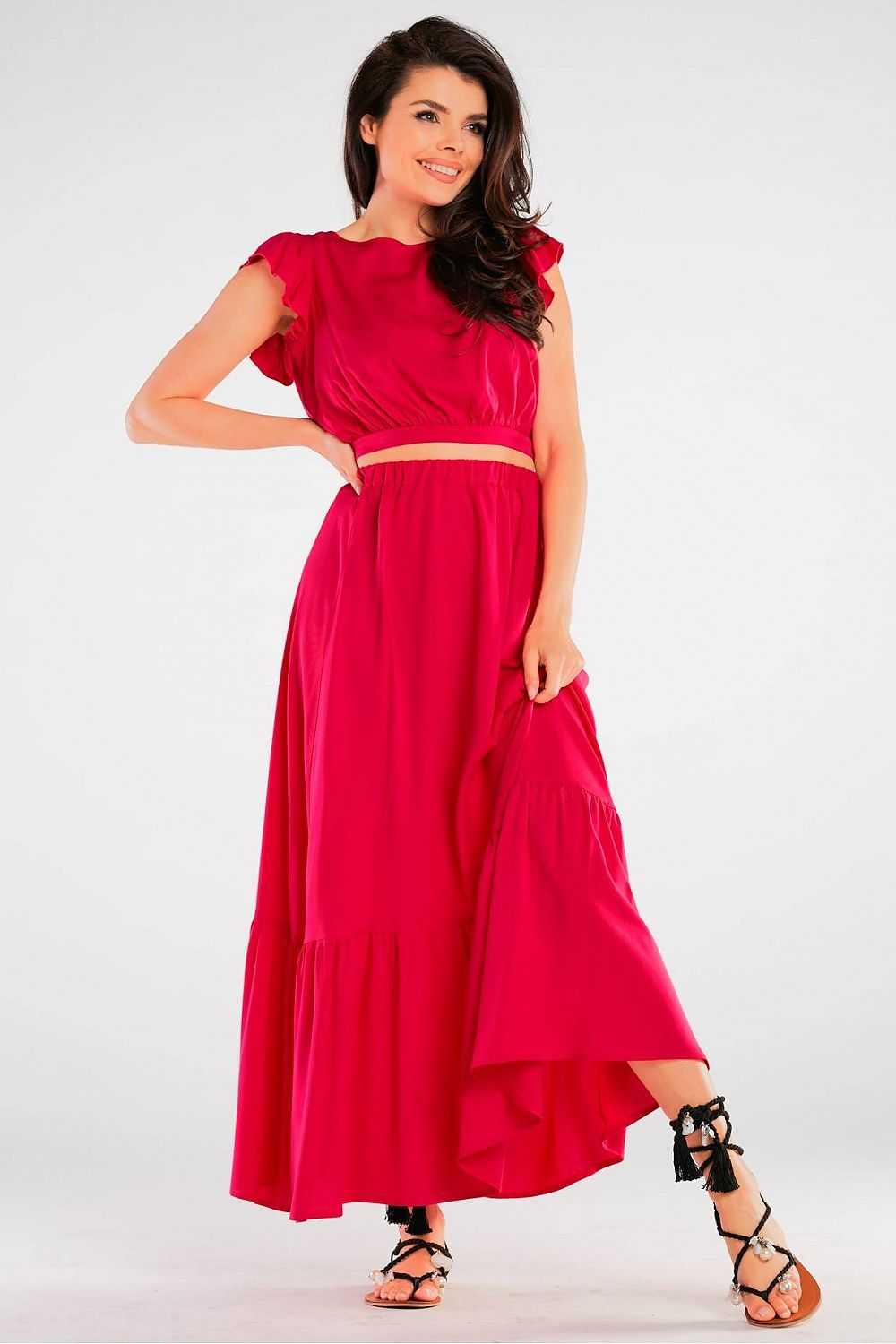 Long skirt model 166797 awama 166797_1000149 522 kr Short Skirt and Top Sets awama Fashion Nordic