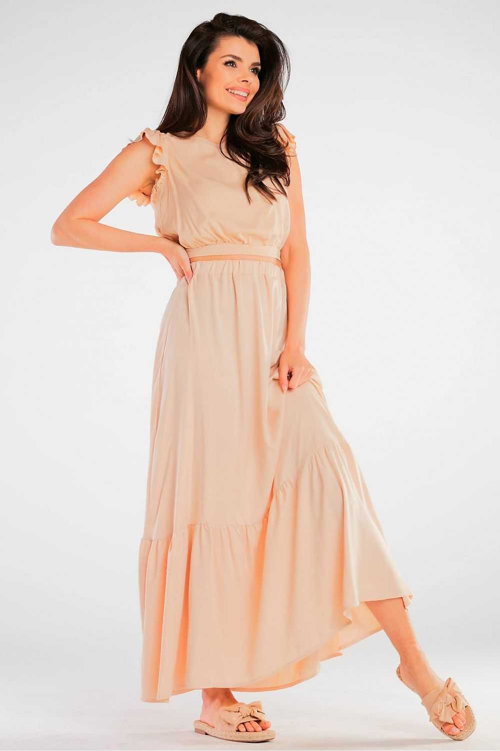 Long skirt model 166797 awama 166797_1000149 522 kr Short Skirt and Top Sets awama Fashion Nordic
